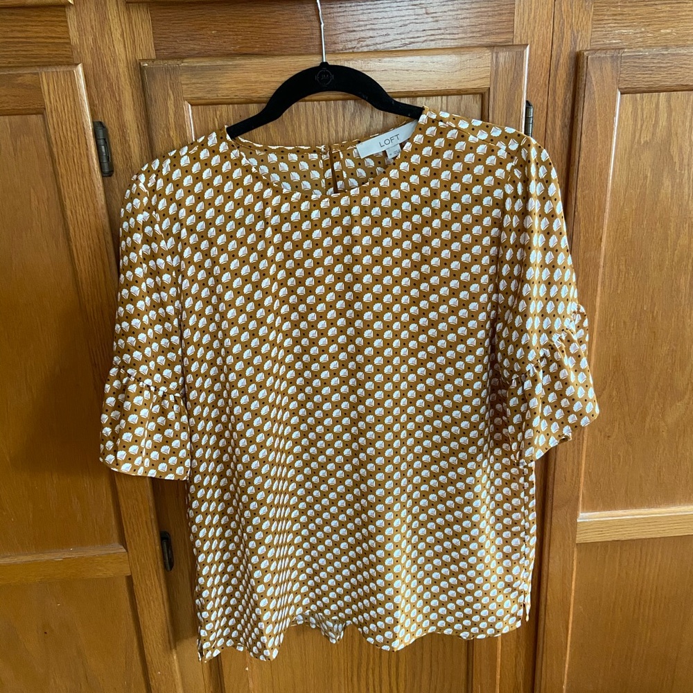 Loft blouse top